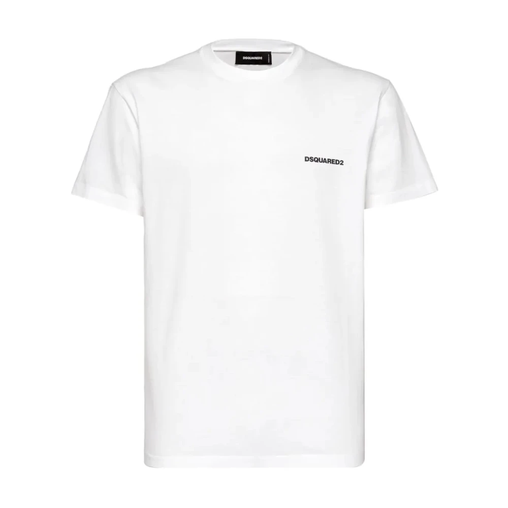 Dsquared2 Stijlvolle T-shirts voor mannen en vrouwen White Heren