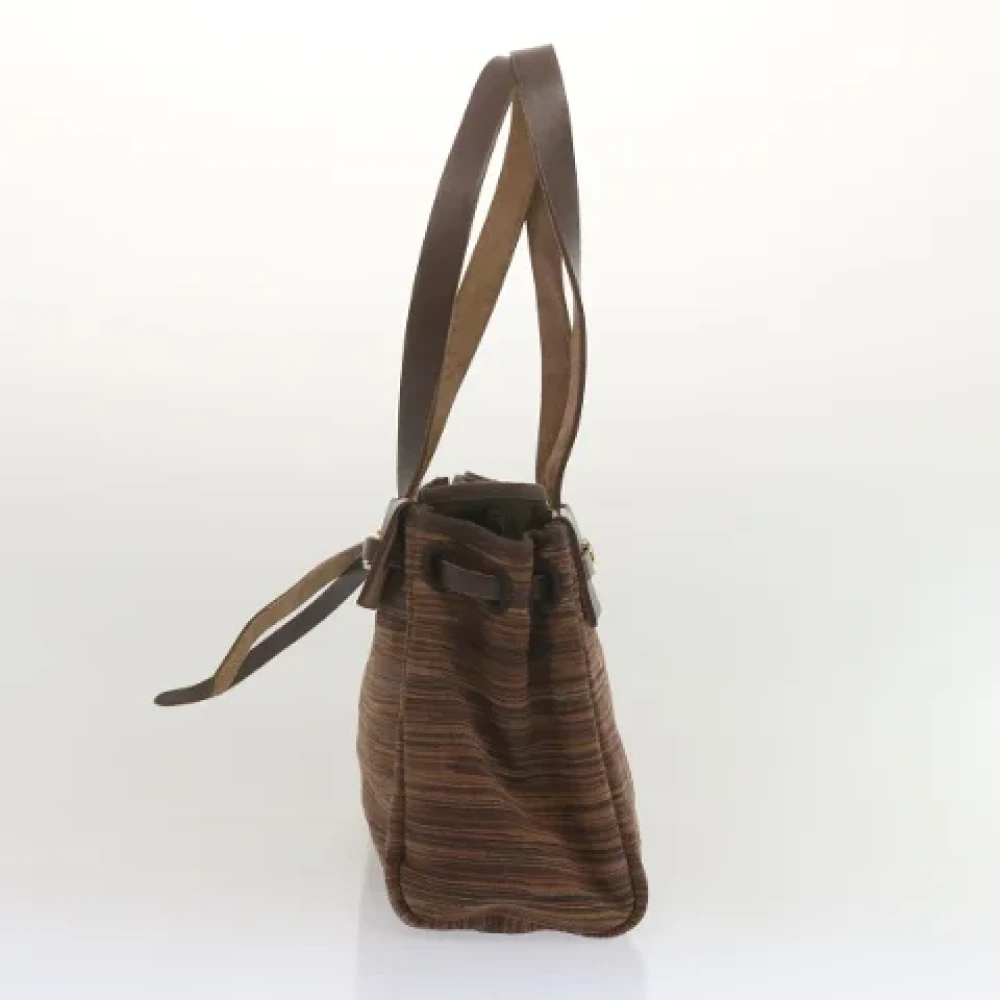 Hermès Vintage Pre-owned Canvas totes Brown Dames