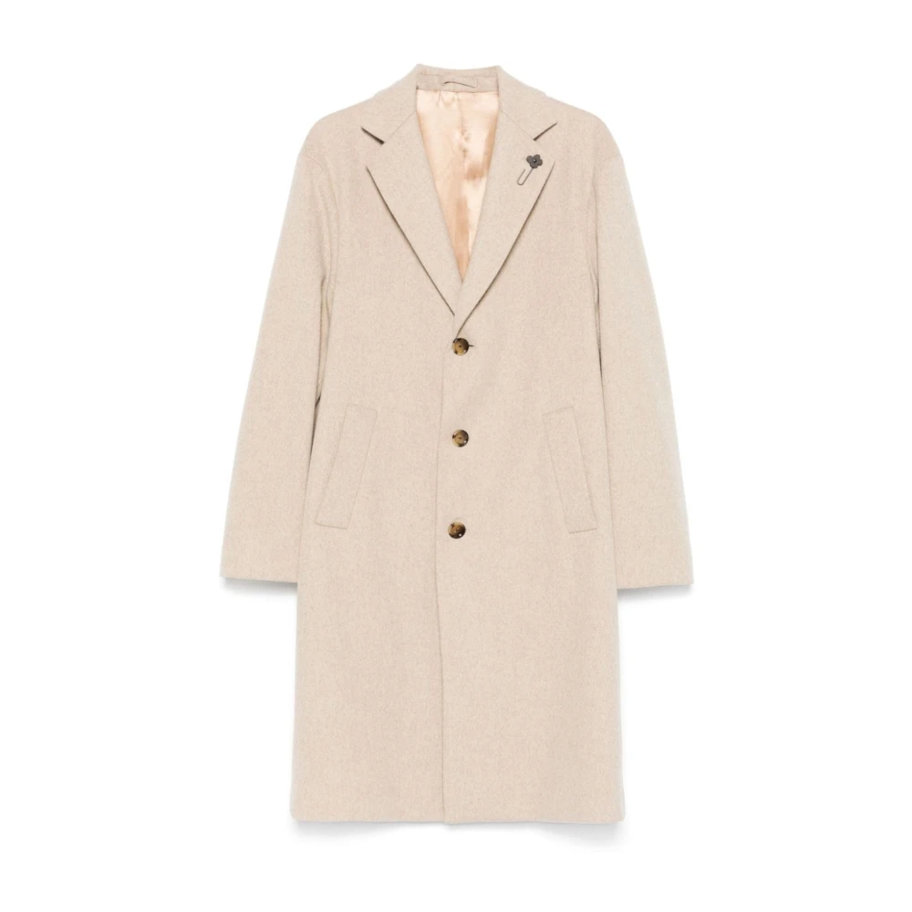 Lardini Stijlvolle Jassen voor Mannen Beige Heren