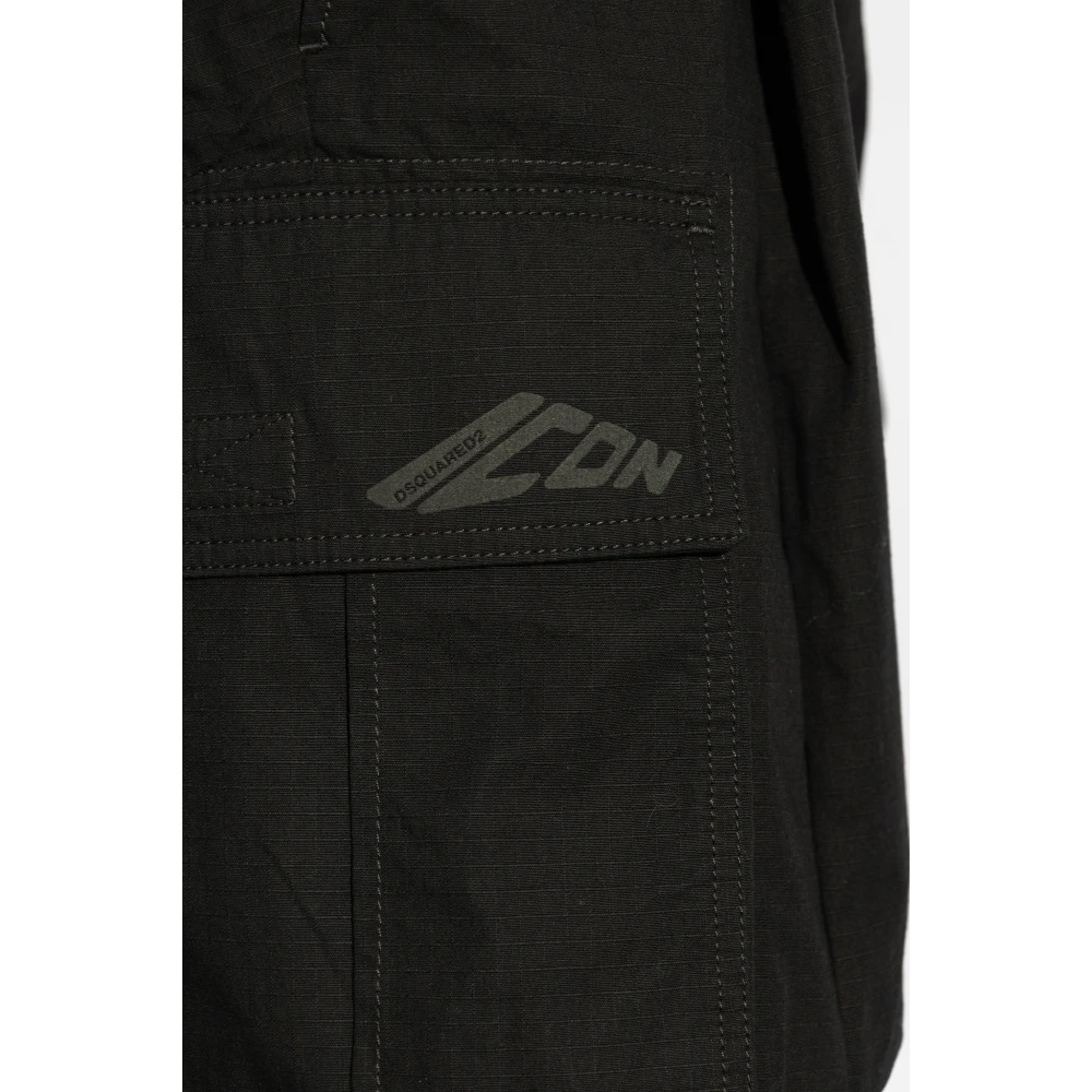 Dsquared2 Cargobroek Black Heren