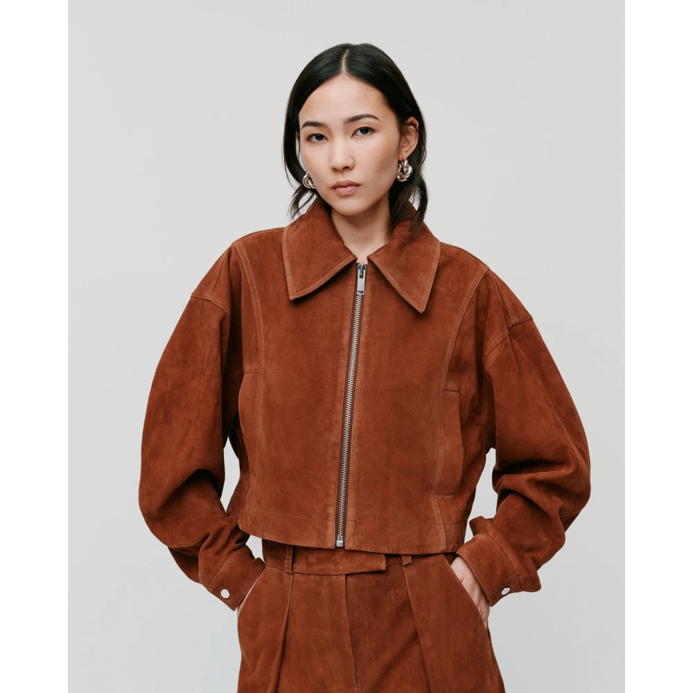 IVY OAK Lena Blazer Brown Dames