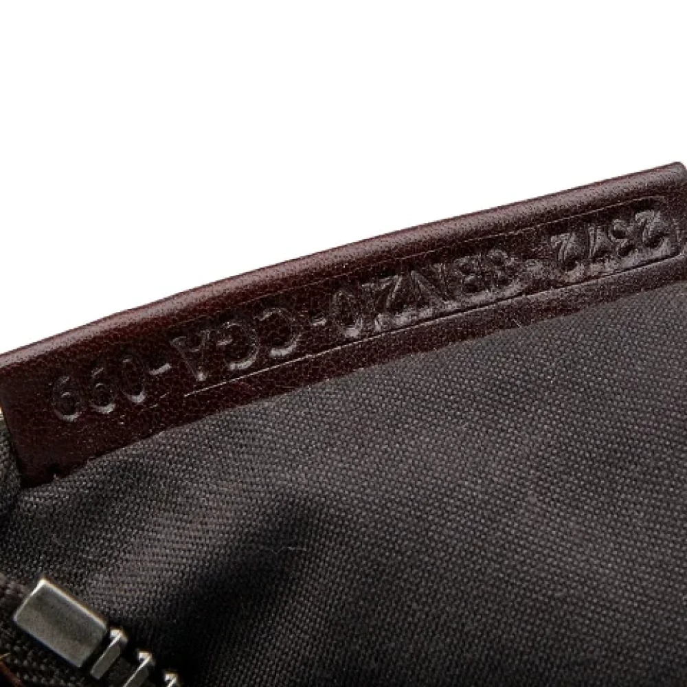 Fendi Vintage Pre-owned Leather handbags Black Dames