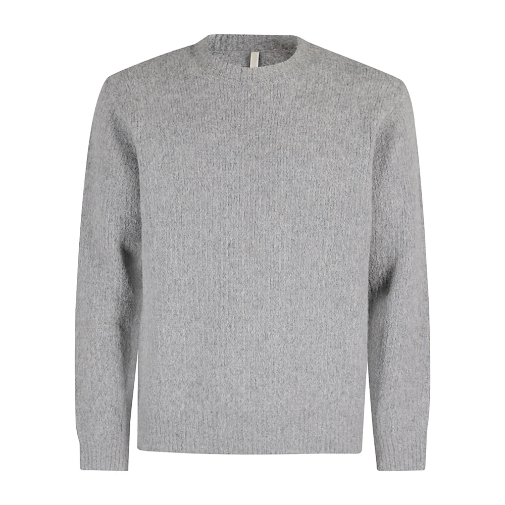 Sunflower Gezellige Yak Gebreide Trui Gray Heren