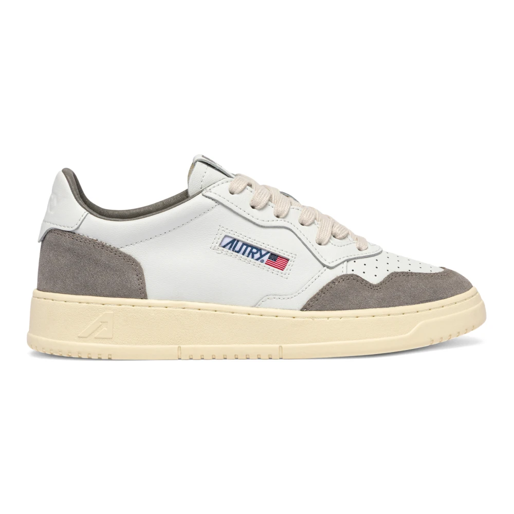Autry Men's White Low-Top Sneakers “Medalist” - Image 2
