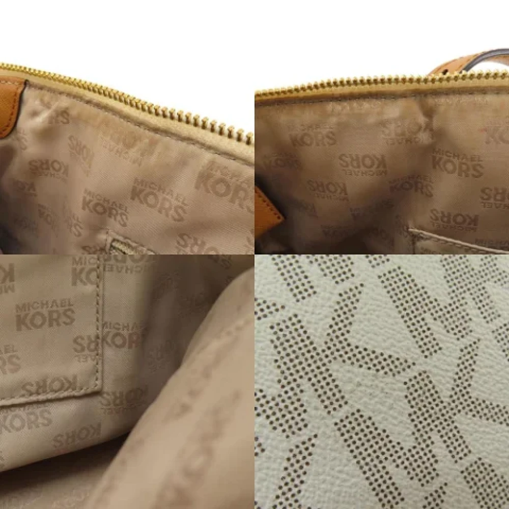 Michael Kors Pre-owned Canvas totes Beige Dames