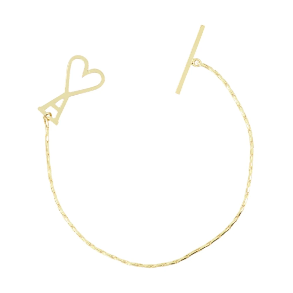 Ami Paris Unisex Giallo Accessori, M, New,