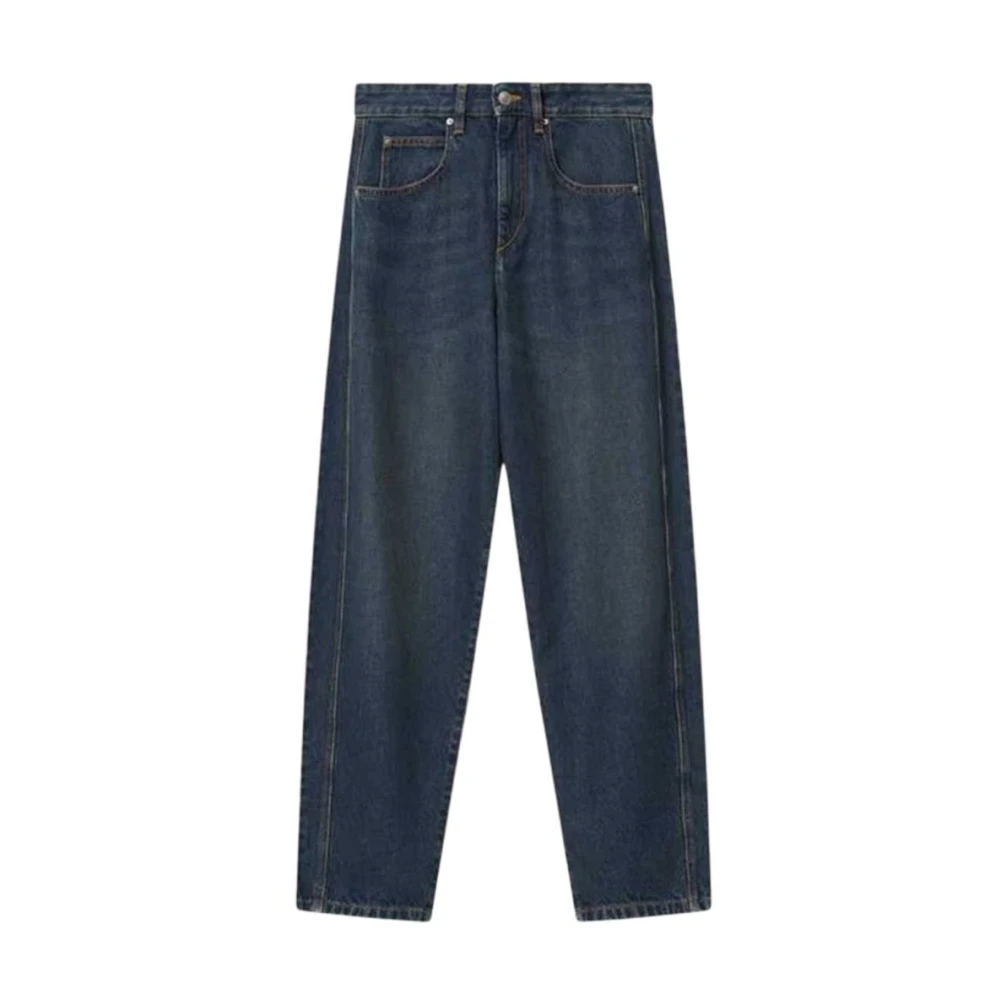 Isabel Marant Vrouw Blauw Jeans Dames, S, Loose-Fit Jeans