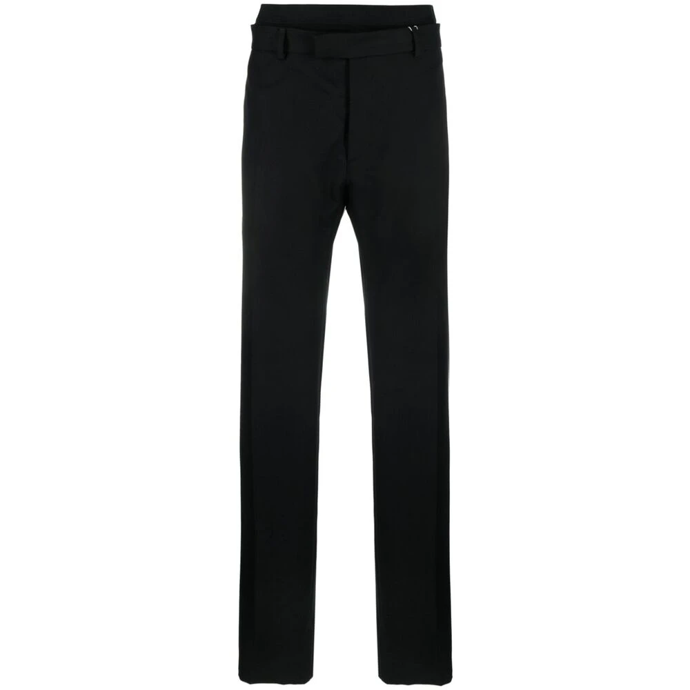MM6 Maison Margiela Slim-fit Trousers Black Heren