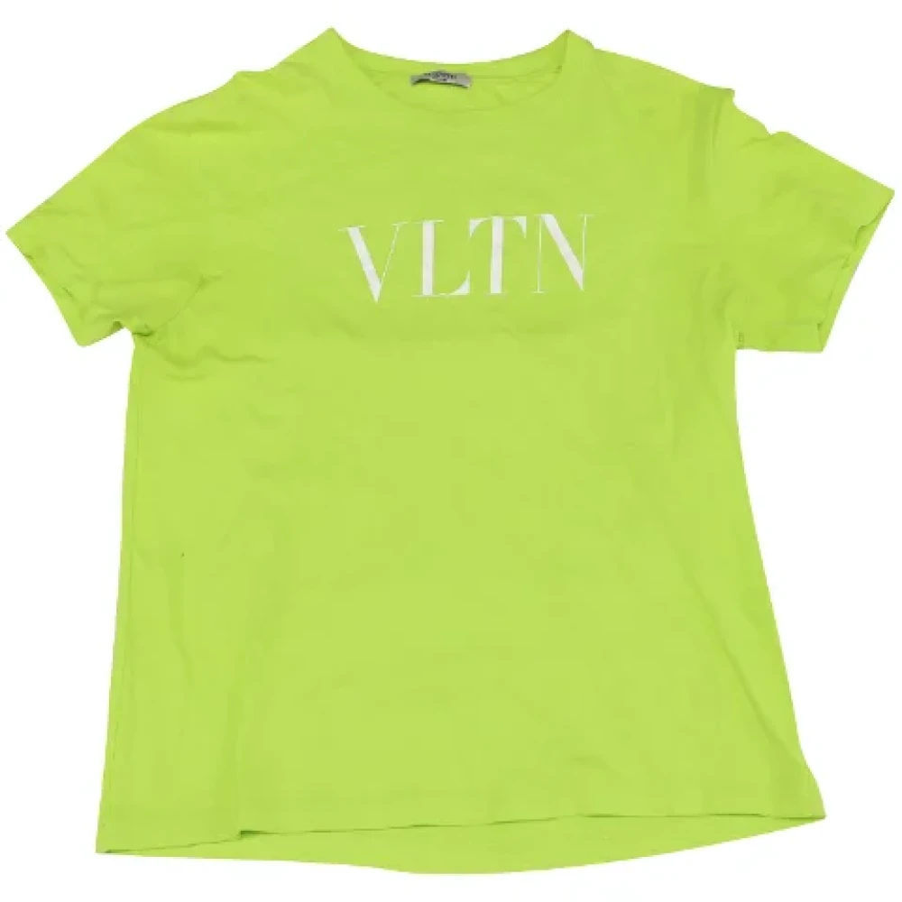 Valentino Vintage Pre-owned Cotton tops Green Dames