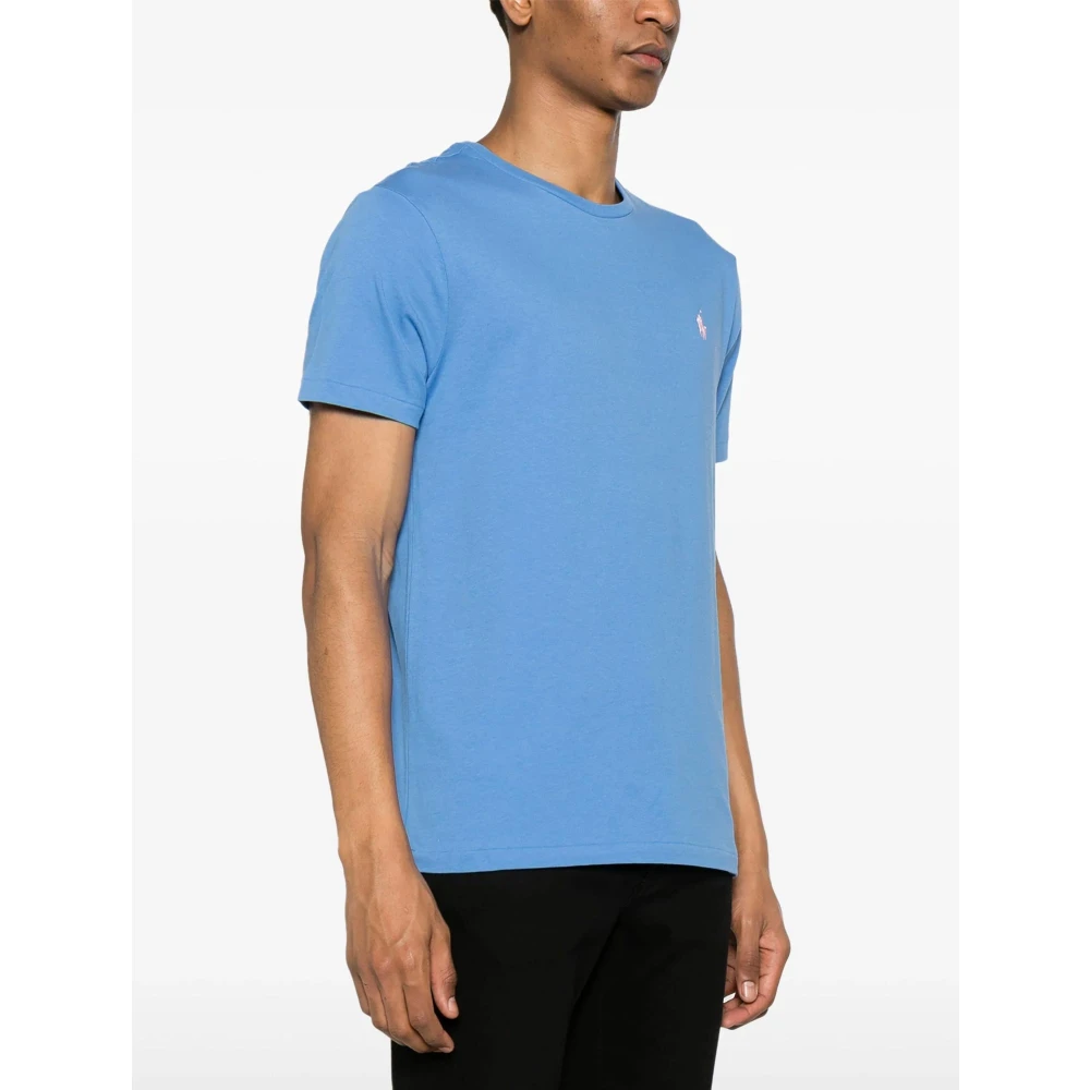 Ralph Lauren Stijlvolle T-shirts voor Mannen en Vrouwen Blue Heren