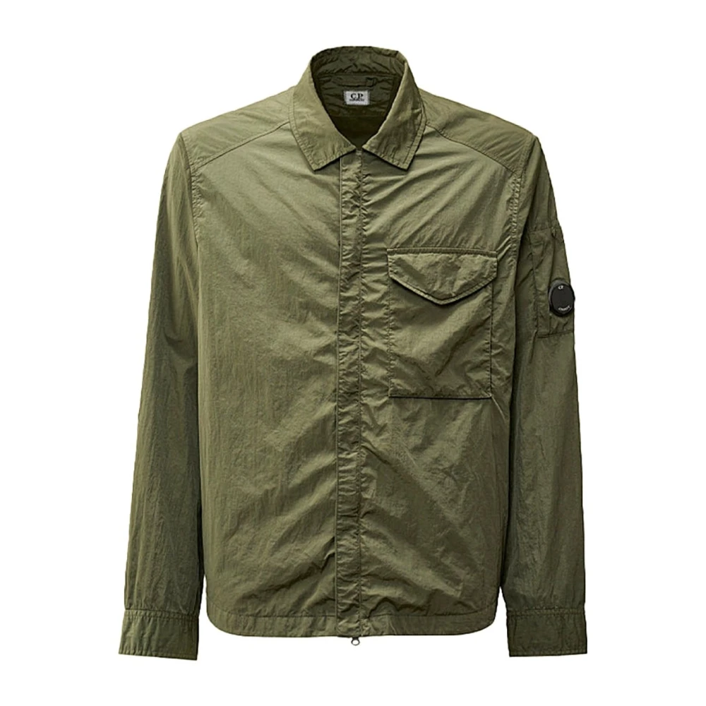 C.p. Company Men's Green Camicia - Light Jackets - M - Jackets