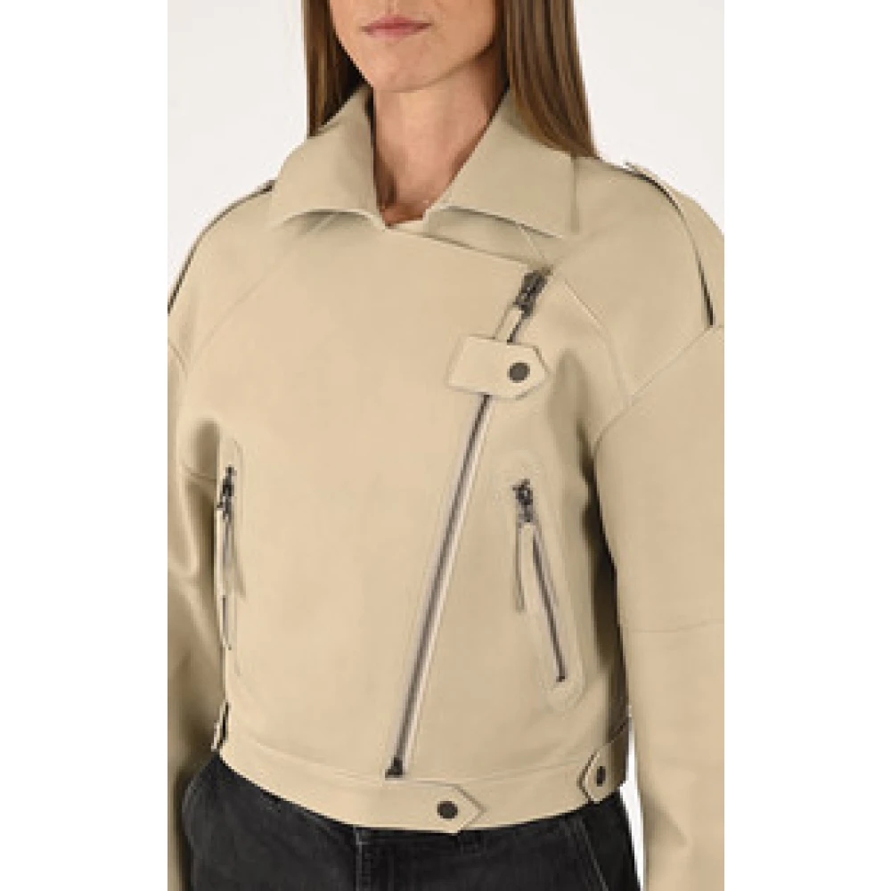 La Canadienne Beige Lam Couture Jack Beige Dames