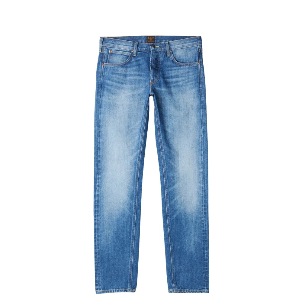 Lee Premium 15oz Selvedge Jeans Blue Heren
