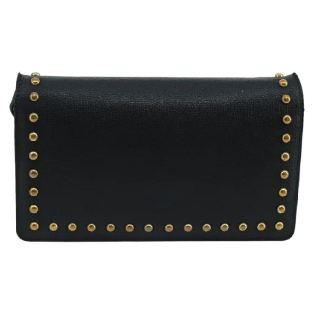 Bally Pre-owned Leather wallets Black Dames