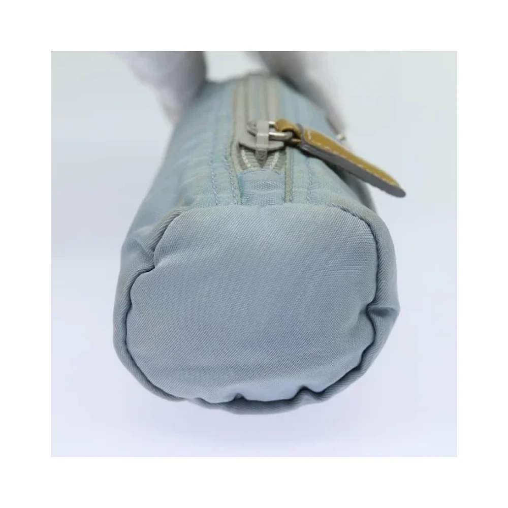 Prada Vintage Pre-owned Nylon prada-bags Blue Dames