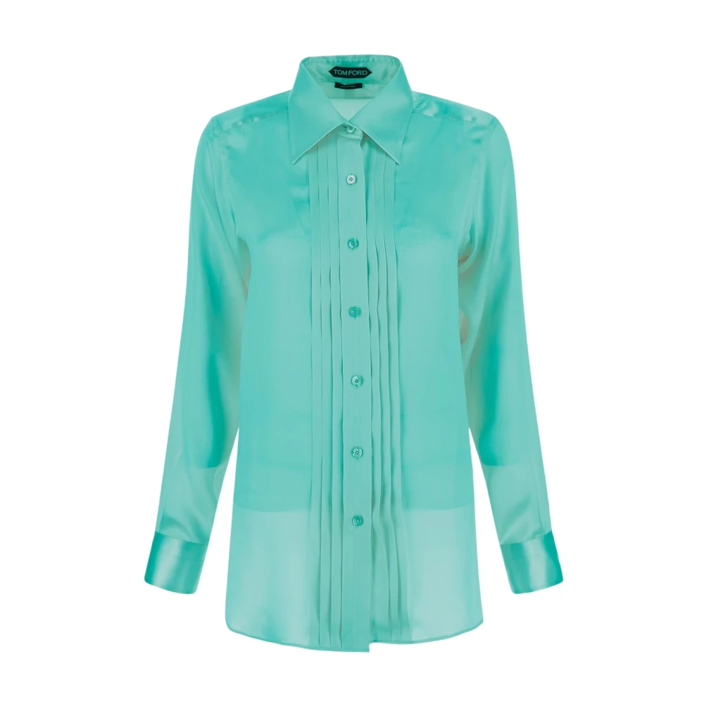 Tom Ford Blouses Shirts Blue Dames
