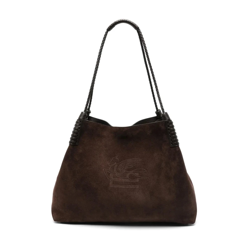 Etro , Shopping Bags, Female, Brown, One Size, Medium Libra Tote Bag