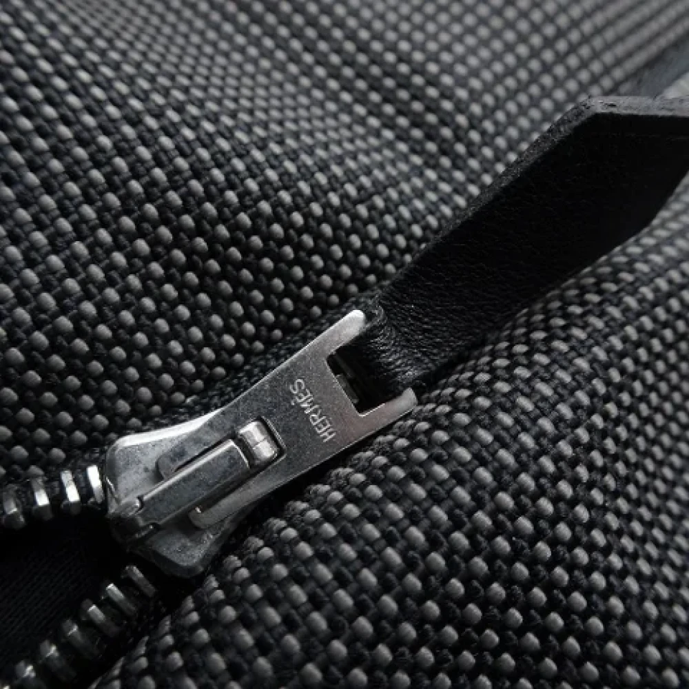Hermès Vintage Pre-owned Fabric totes Black Dames