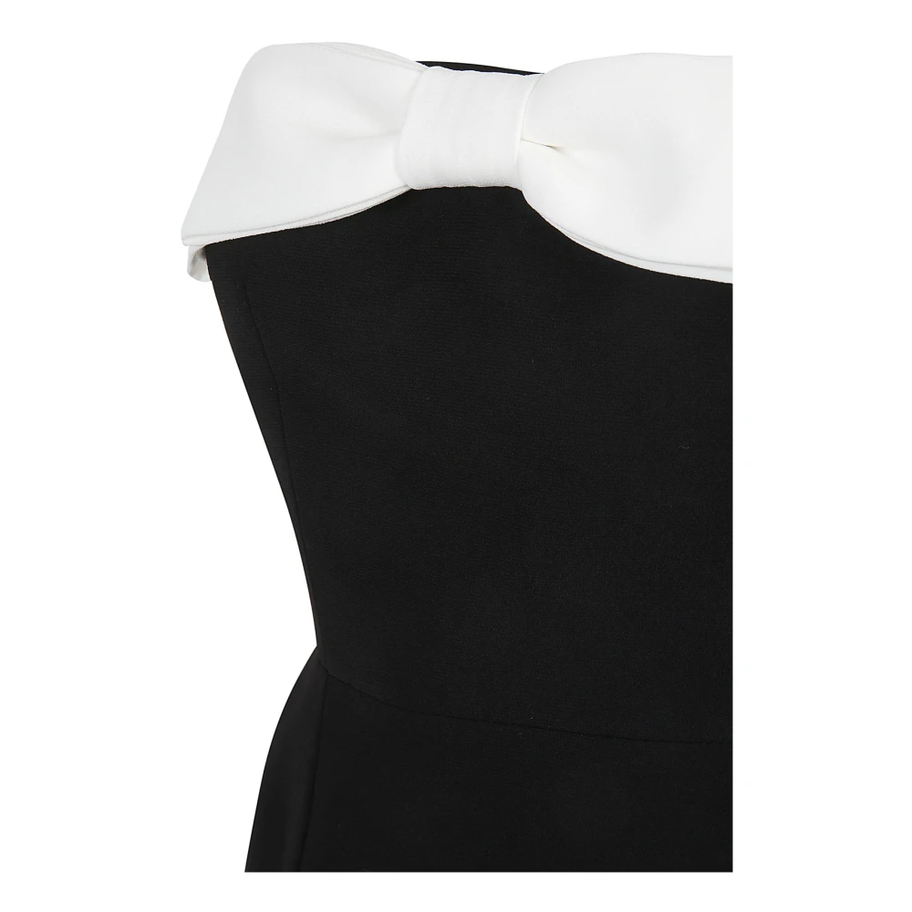 The New Arrivals Ilkyaz Ozel Zwarte Polyester Jurk Collectie Black Dames