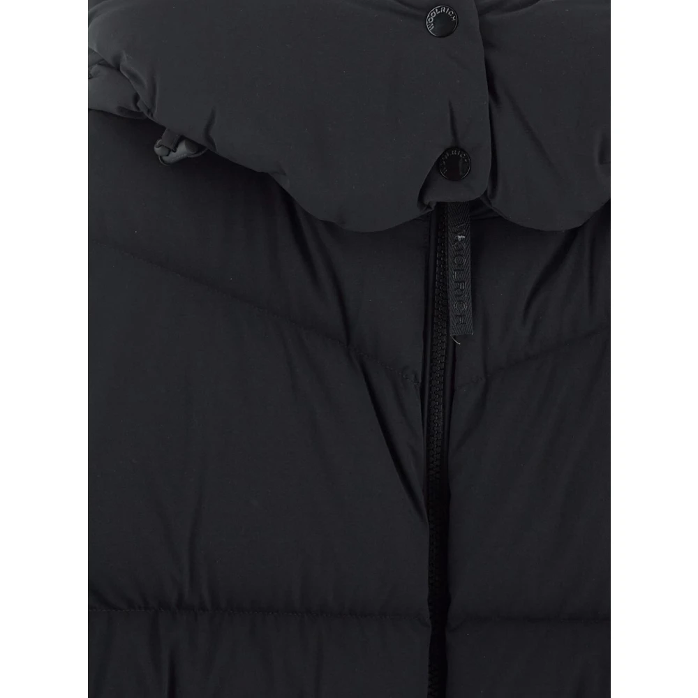 Woolrich Stijlvolle Matt Jas voor Mannen Black Dames