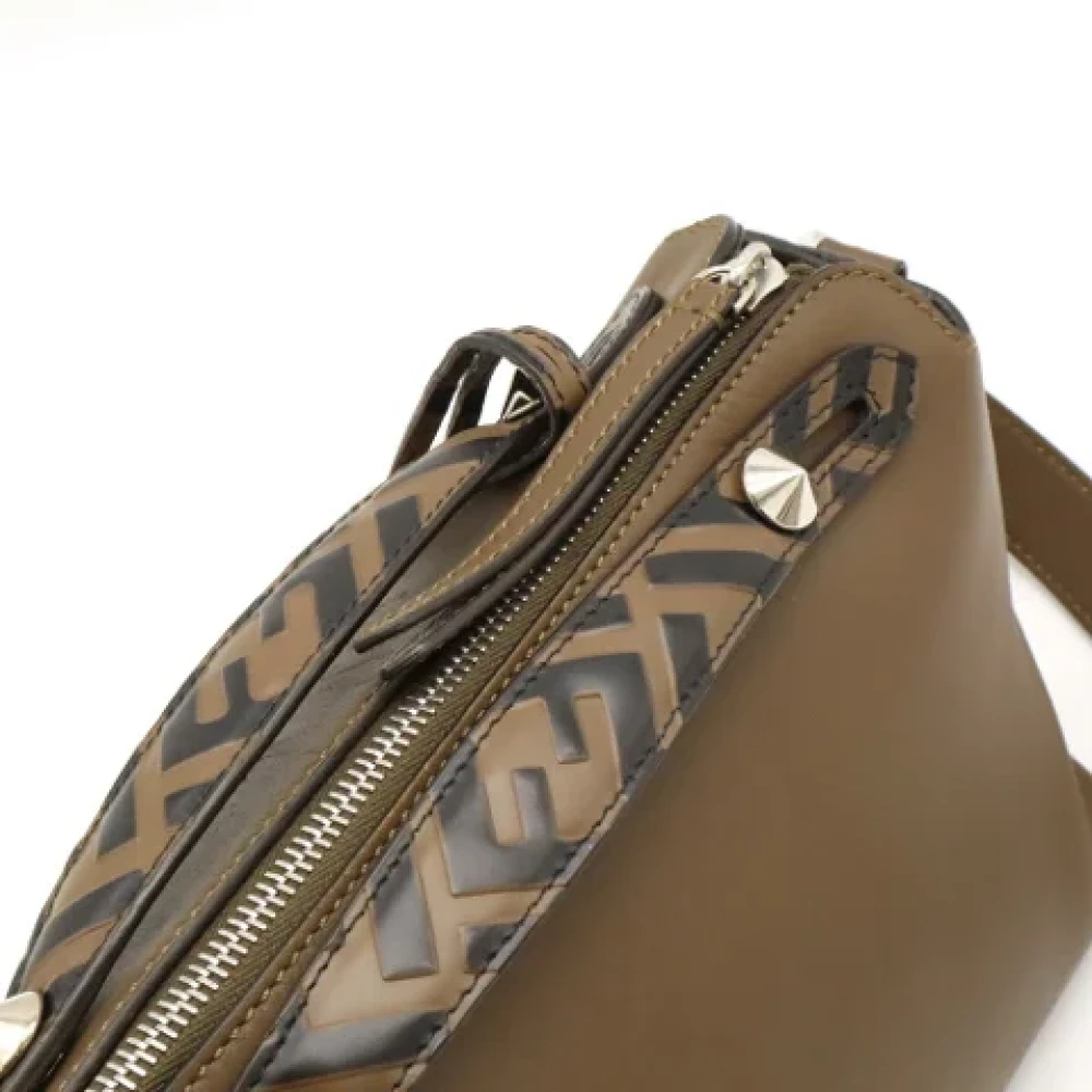 Fendi Vintage Pre-owned Leather fendi-bags Brown Dames