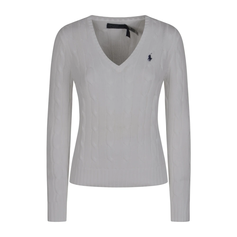 Polo Ralph Lauren Vit Kimberly Long Sleeve Pullover