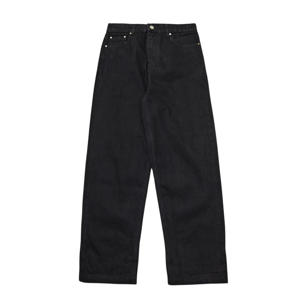 Arte Antwerp Loose-fit Jeans Black Heren