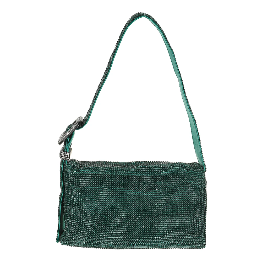 Benedetta Bruzziches Groene handtas voor vrouwen Aw24 Green Dames
