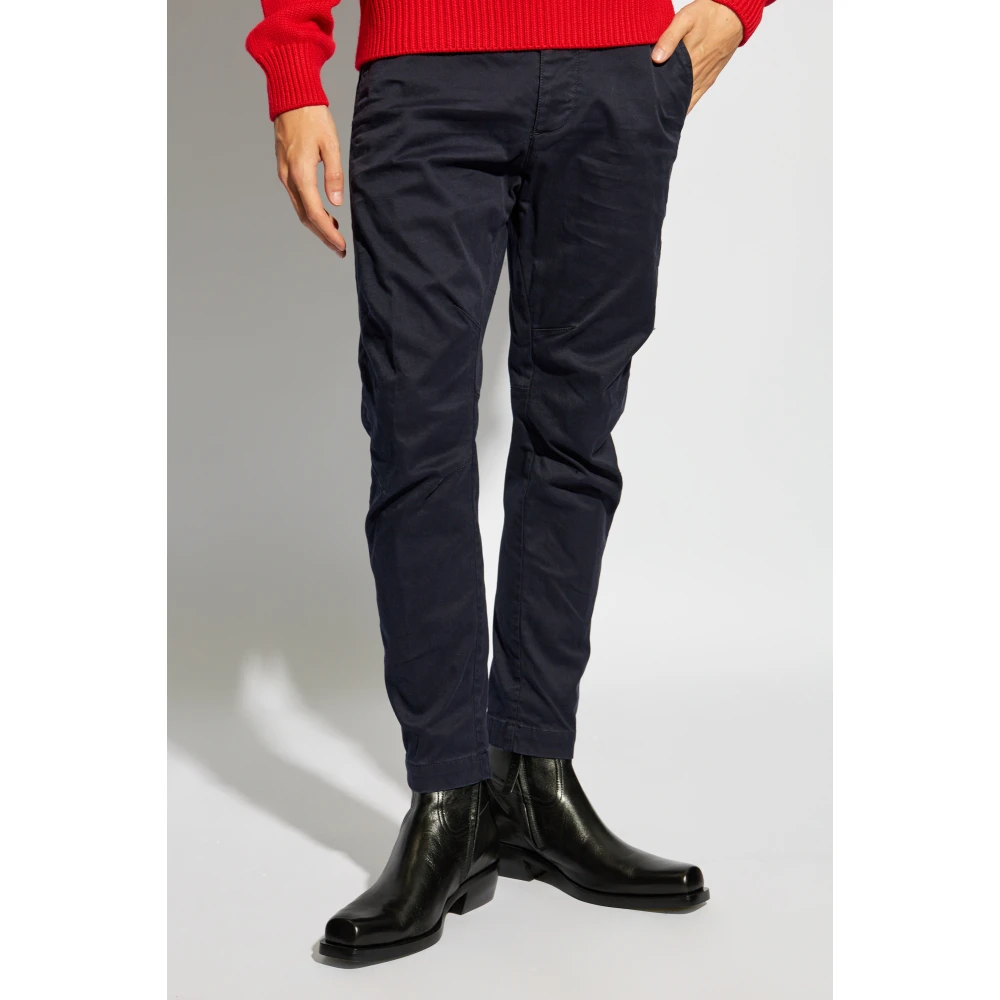 Dsquared2 Katoenen broek Blue Heren
