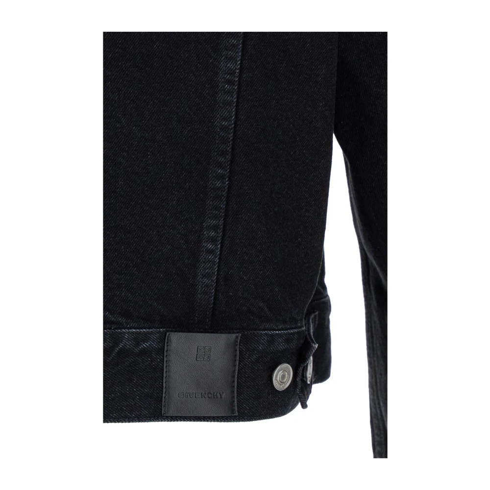 Givenchy Jacket met Knopen en Logopatch Black Heren