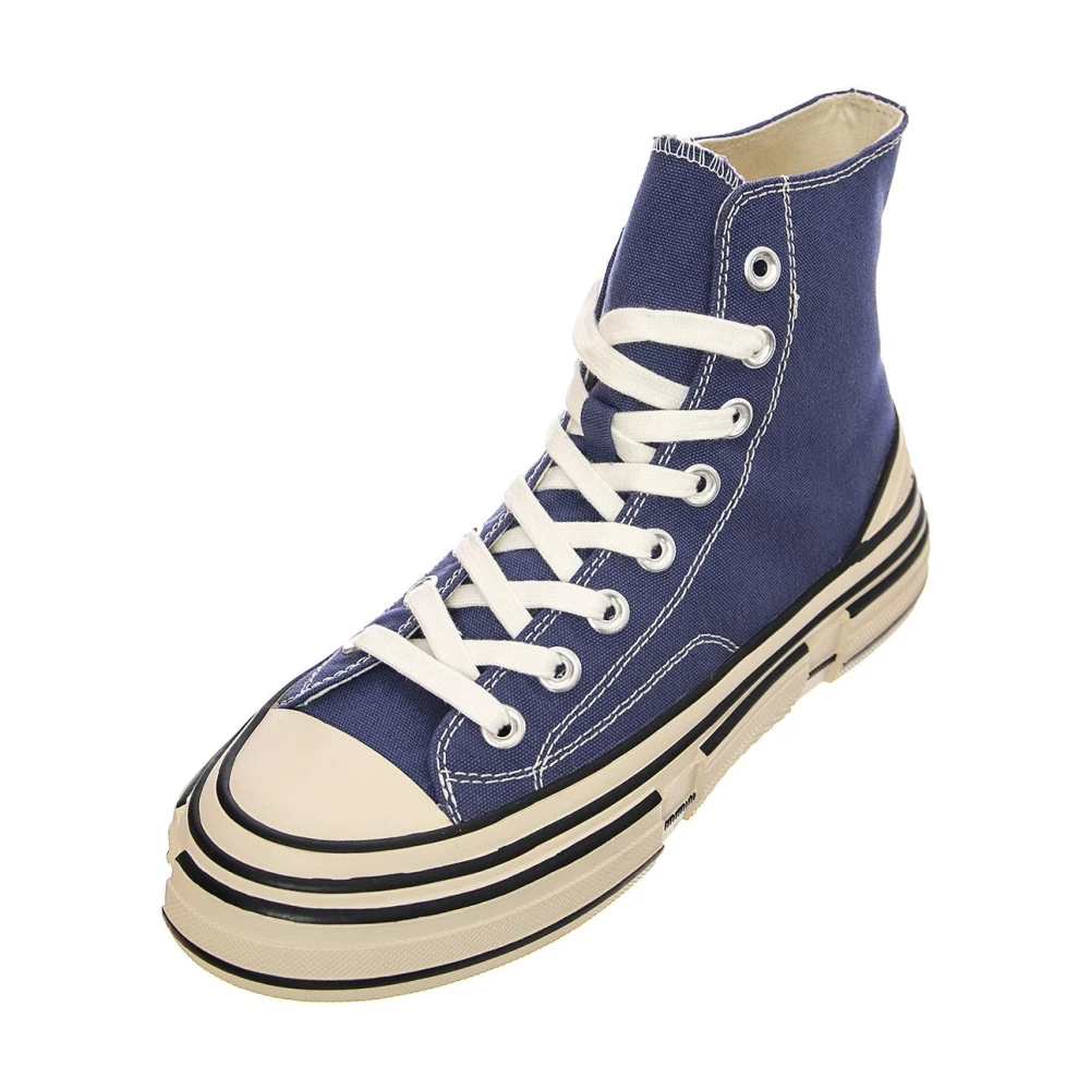 Jeffrey Campbell Hoge Veterschoenen Dames Schoenen Blauw