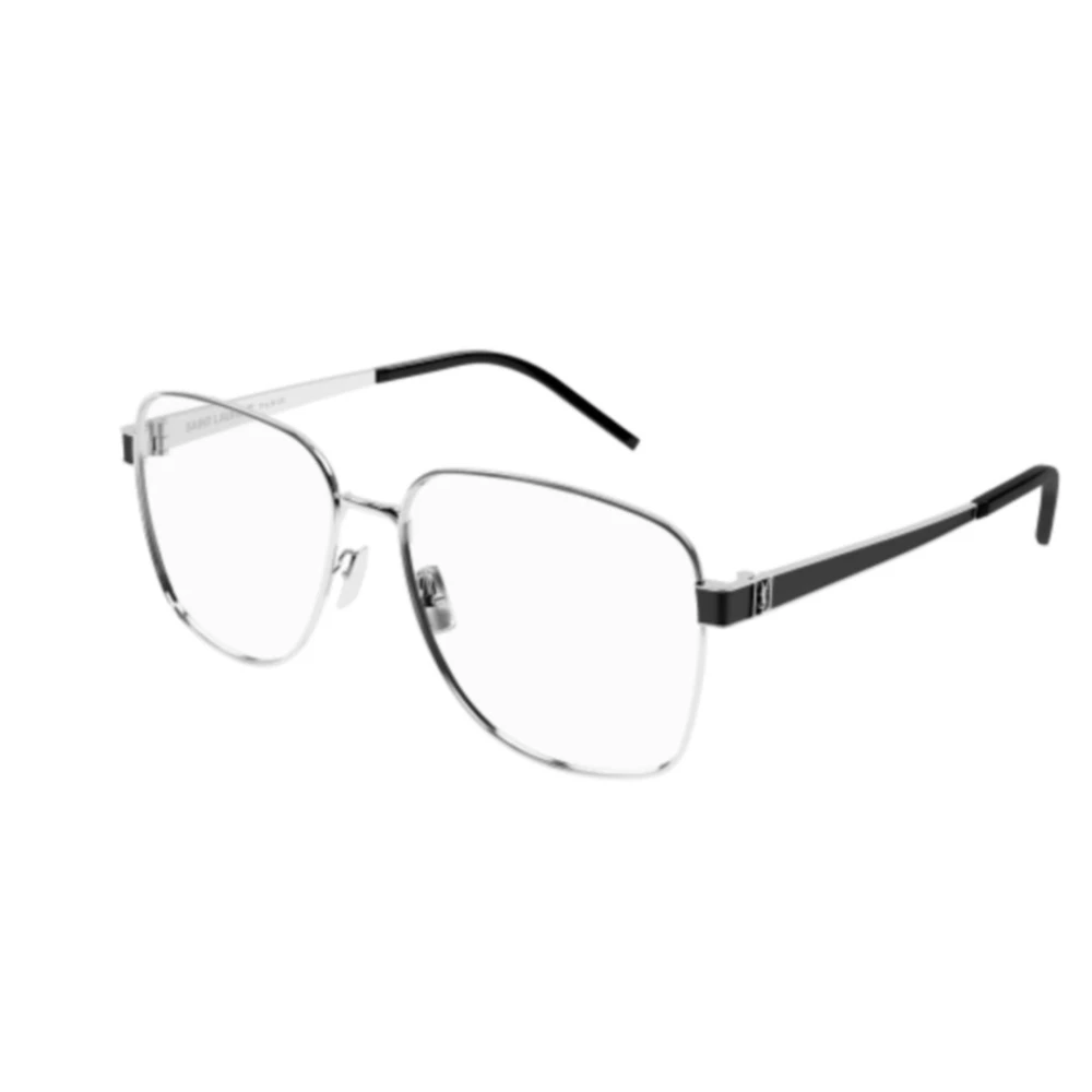 Saint Laurent Klassieke Zwarte Leren Handtas Gray Unisex