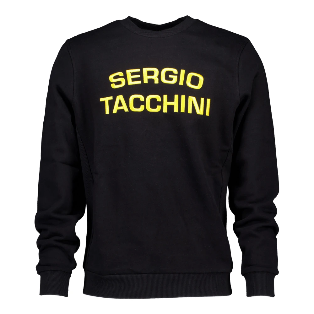 Sergio Tacchini Zwarte Reinaldo Sweaters Black Heren