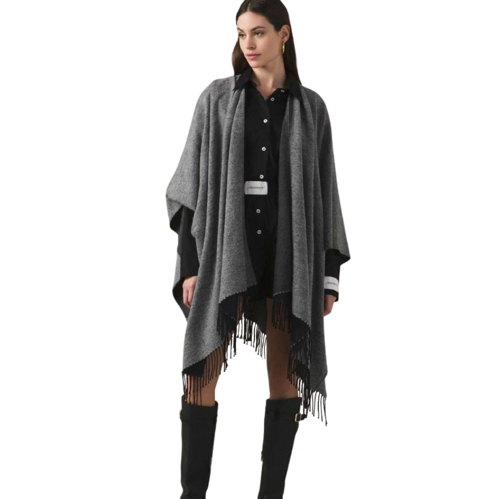 Hinnominate Grijze Stijlvolle Jassen Gray Dames