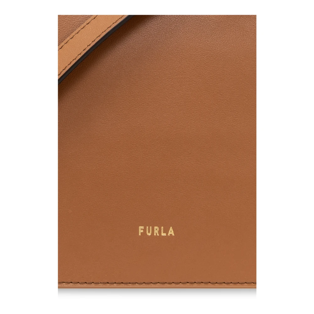 Furla Nuvola Schoudertas Brown Dames