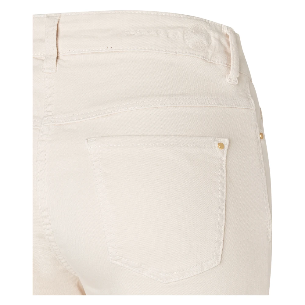 MAC Droom Denim Jeans Stijlvol en Comfortabel White Dames