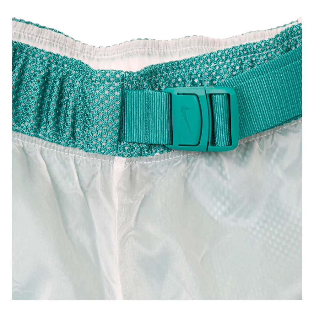 Nike High-rise Mesh Broek Green Dames