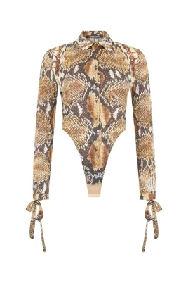 Python Print Shirt Bodysuit