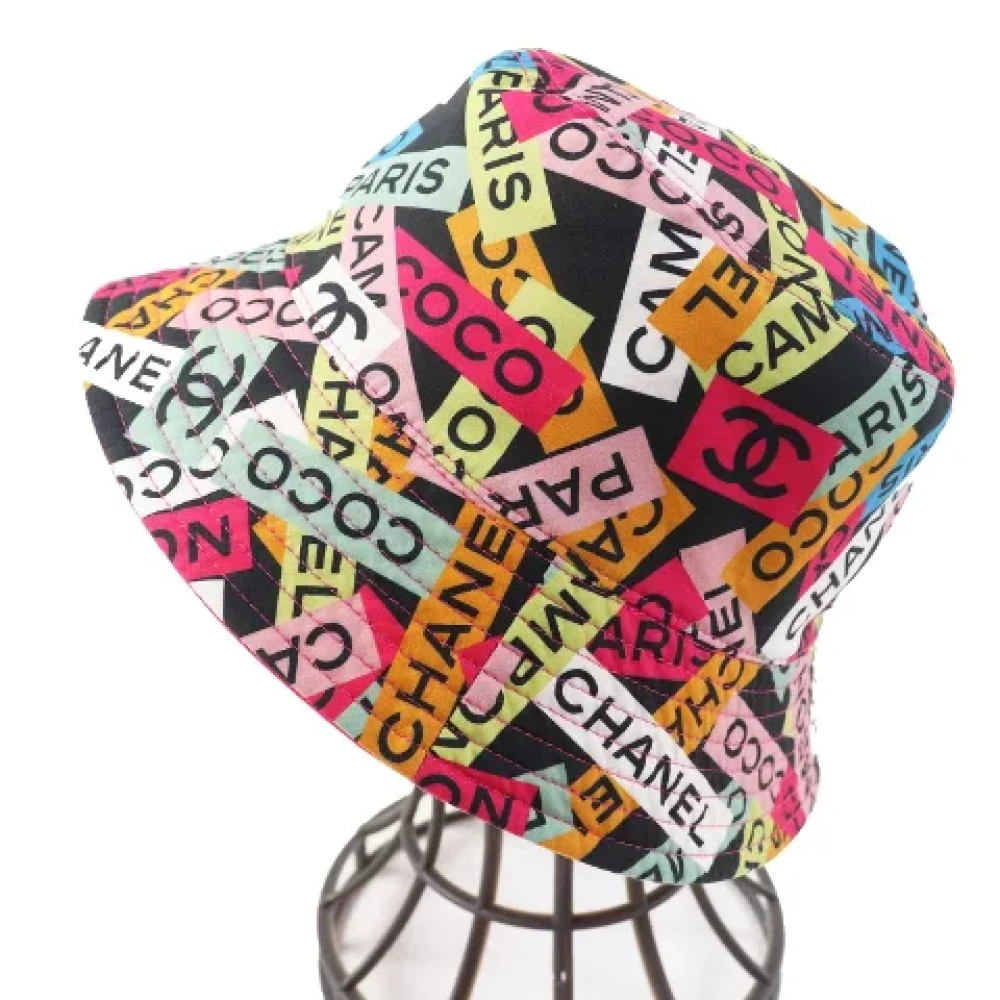 Chanel Vintage Pre-owned Cotton hats Pink Dames