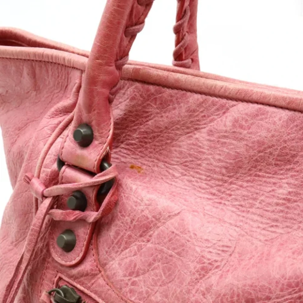 Balenciaga Vintage Pre-owned Leather balenciaga-bags Pink Dames