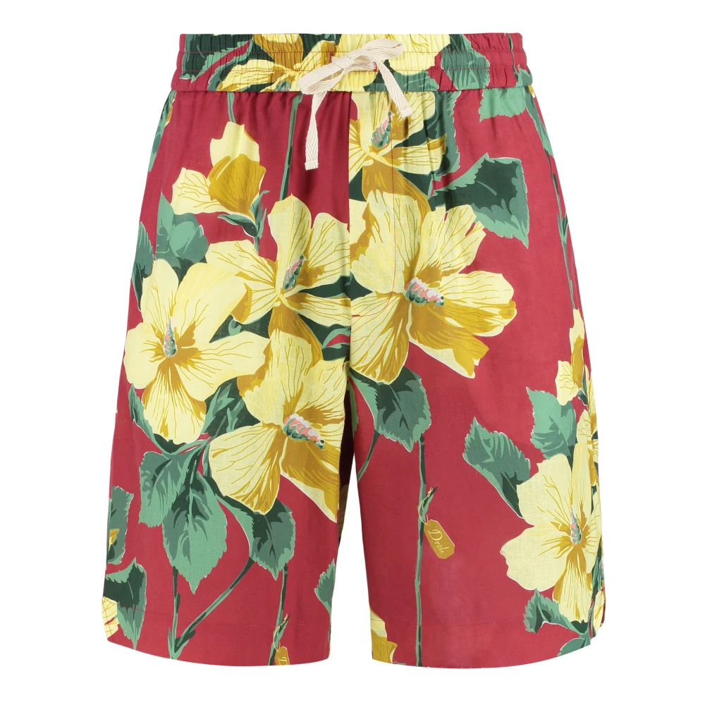 Drole De Monsieur Men's Linen Cotton Bermuda Shorts