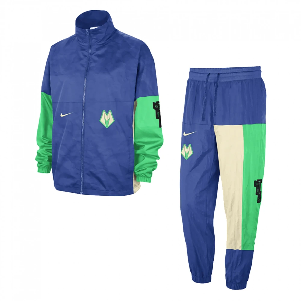 Nike City Edition Tracksuit Blue Heren