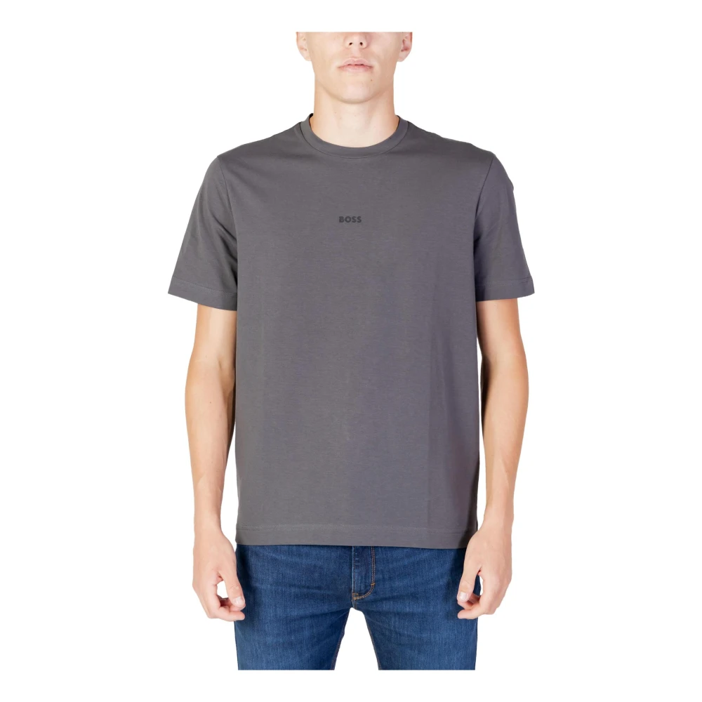 Hugo Boss T-Shirts Gray Heren