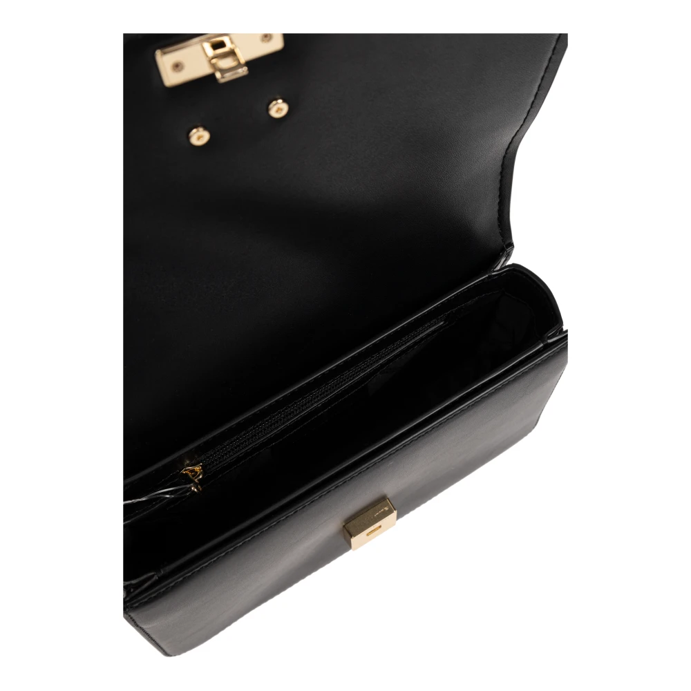 Michael Kors Delancey Schoudertas Black Dames