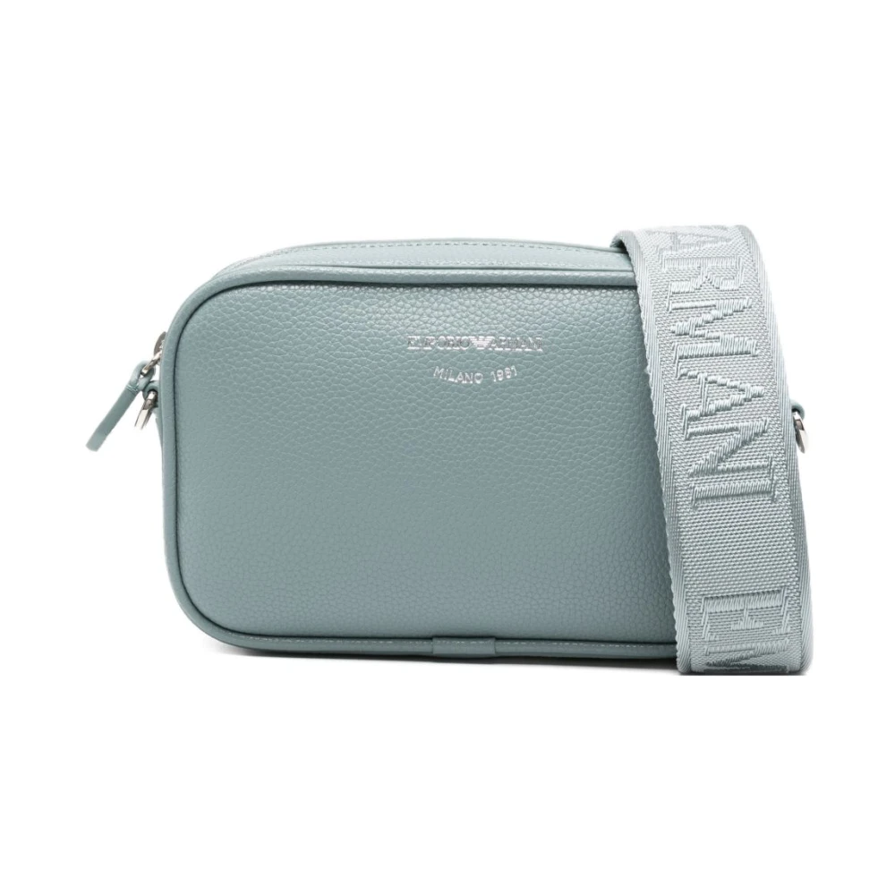 Emporio Armani Women's Blue Crossbody Camera Bag