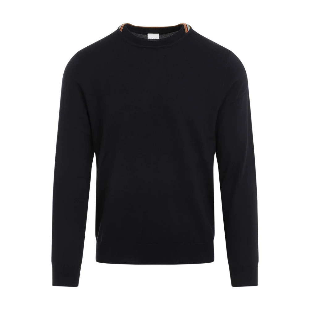 PS By Paul Smith Donkerblauwe Crew Neck Sweater Blue Heren
