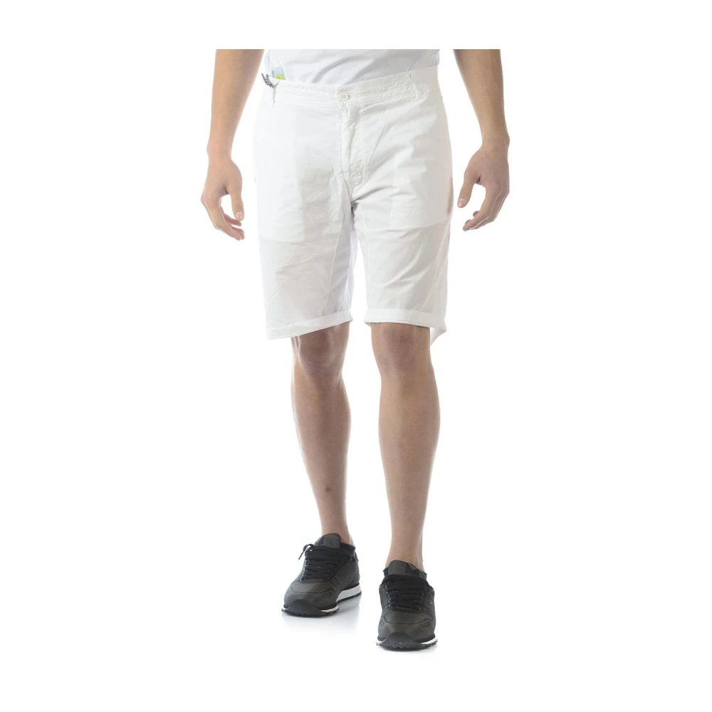 Daniele Alessandrini Men's White Short - Casual Shorts - W32 - Shorts