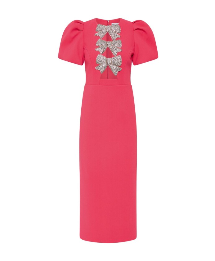 posey-midi-dress-avec-noeuds