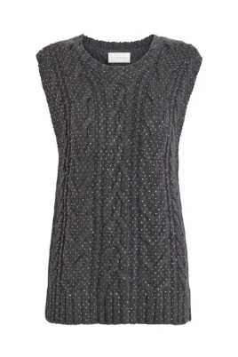 Sleeveless Knit Top