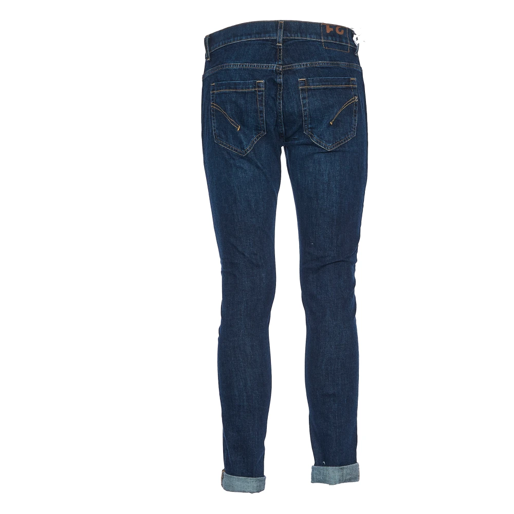 Dondup Blauwe Skinny Jeans Blue Heren